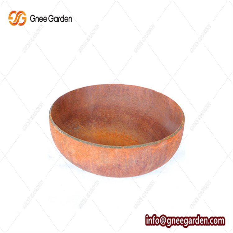 Corten Steel Bbq Firepit Burner Iron Classic Metal Big Ring Outdoor