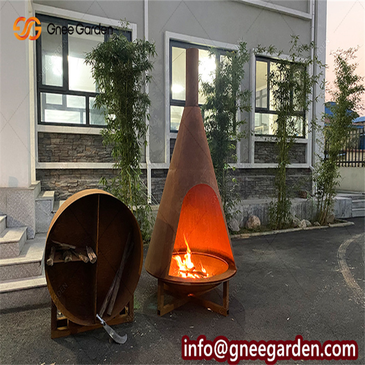 Cusom-Made High Heat Output And Efficiency Household Heating Wood Burning Stove