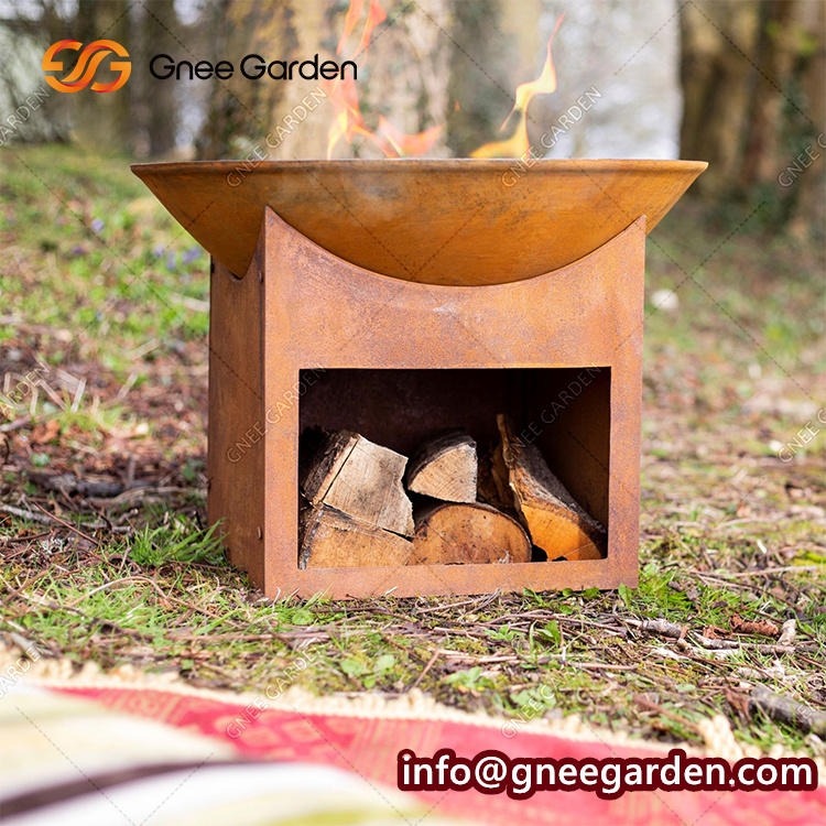 Antique Design Iron Fire Pit Finest Quality Customized Size Fire Pit