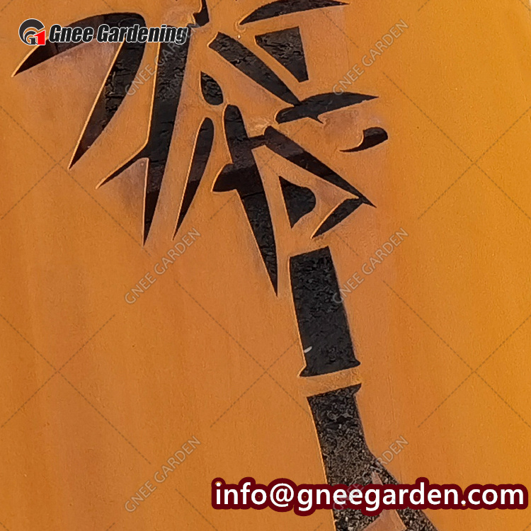 Metal Panel Outdoor Garden Privacy Art Metal Screens Panels