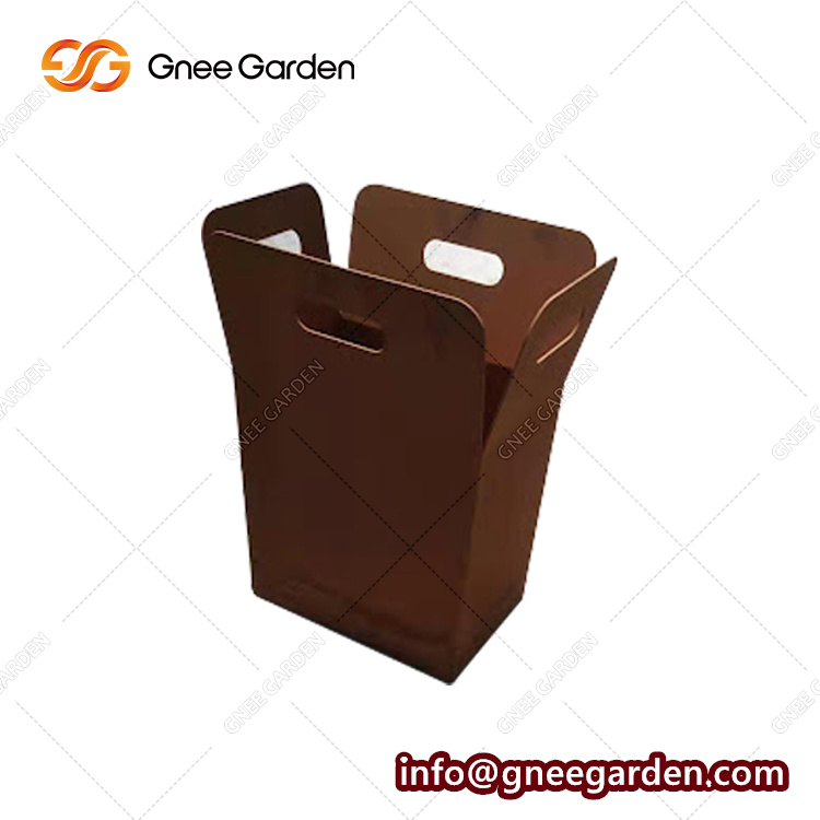 Outdoor Raised Garden Corten Steel Planters Rectangular Planter Box