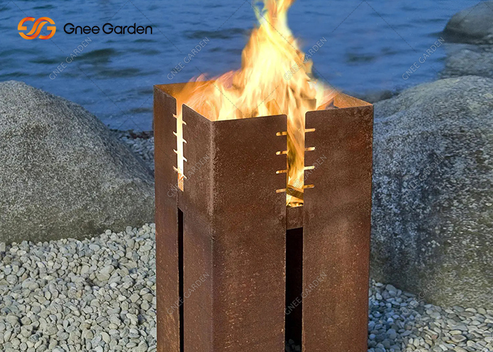Compact Bonfire Grill Firepit Backyard