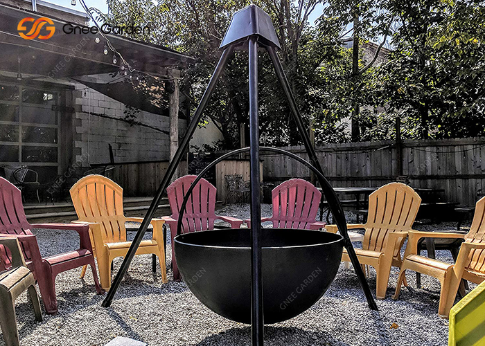 Portable Smoker BBQ Cooker Stand Camping