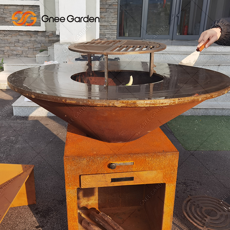 Fire Pit Barbecue Outdoor Courtyard Barbeque Grill