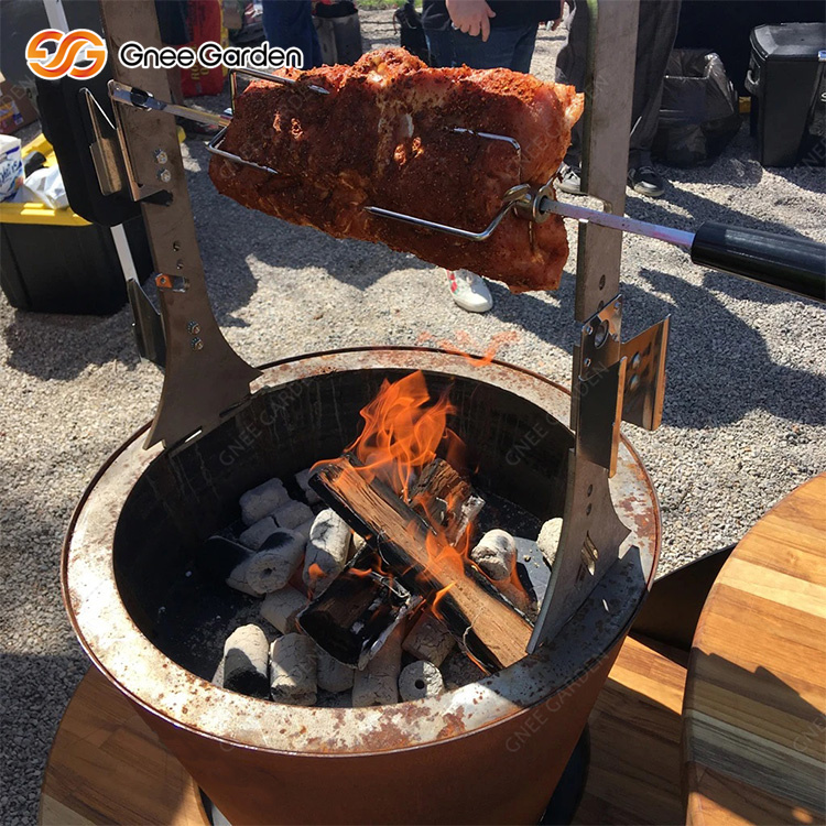 Circle Fire Pit Grill Outdoor Fire Pit Grill