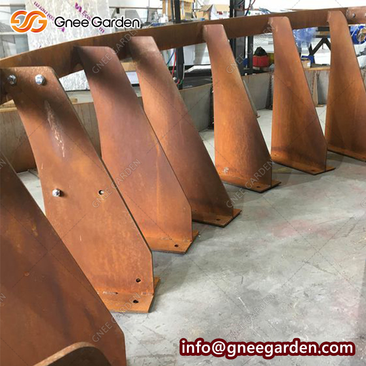 Distinctive Customized Garden Edging/Corten Steel Metal Lawn Border