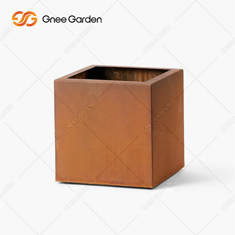 Corten Steel Effect Planters Outdoor Planter