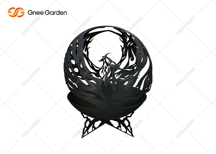 Garden Fire Sphere Rust Ball