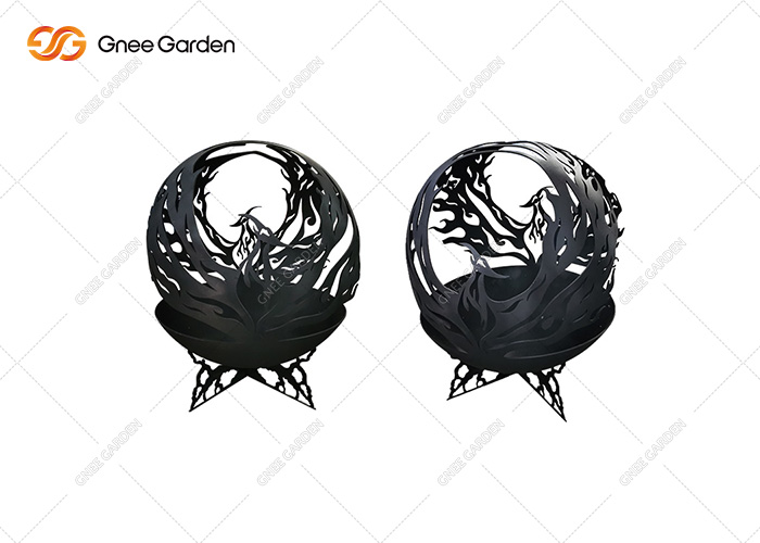 Globe Shaped Fire Pit