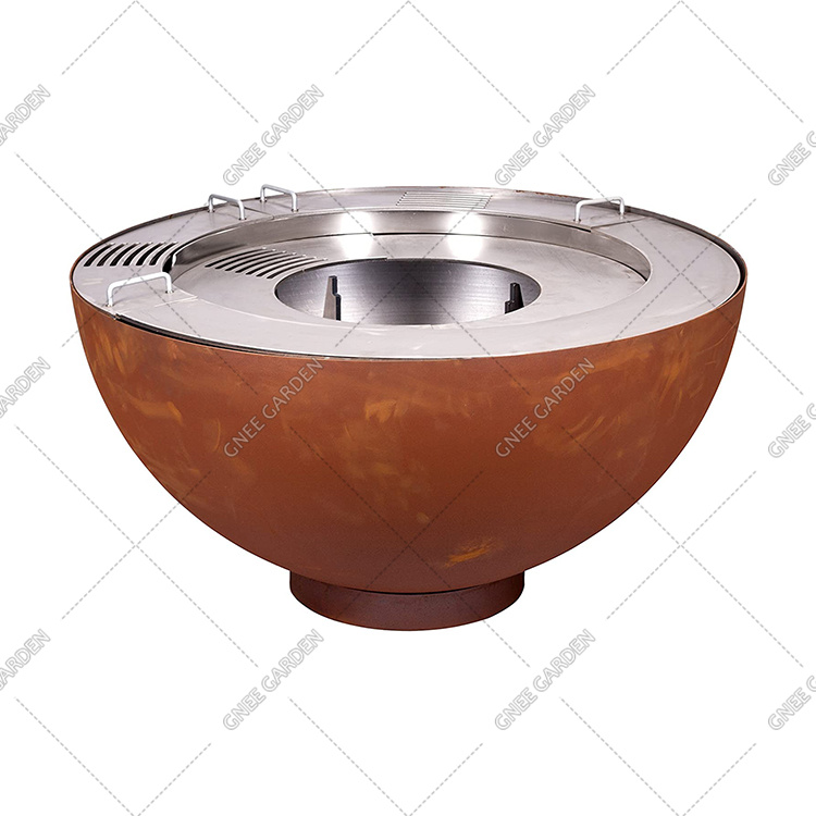 Camping Barbecue Grills Wood Fired Barbeque