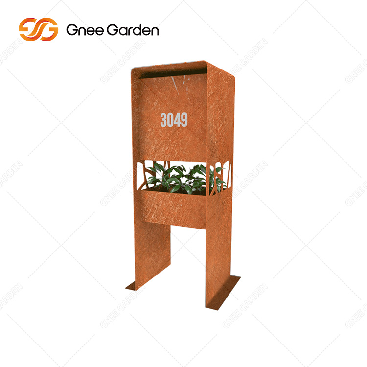 Residential Curbside Rustic Waterproof Letterbox