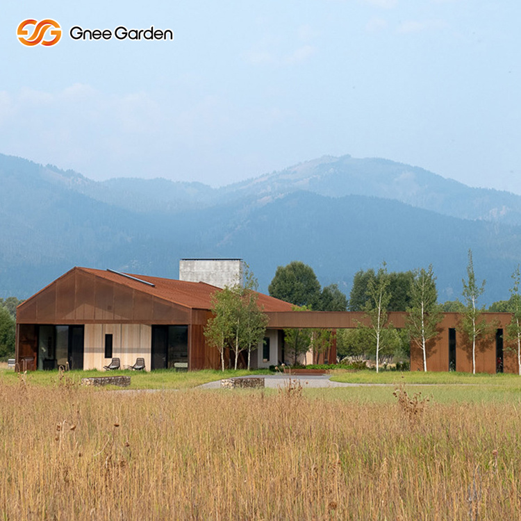 Wall Covering Corten Steel Exterior Siding Panels