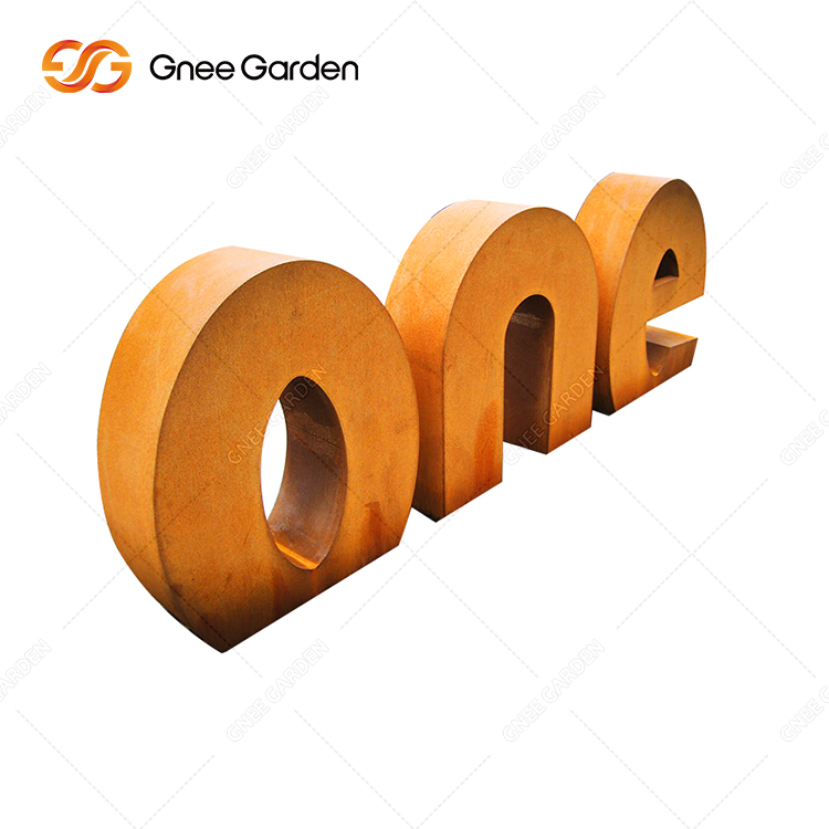 High Quality Corten Steel Freestanding Letterbox