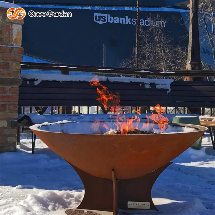 Corten Fire Pit Ideas Backyard