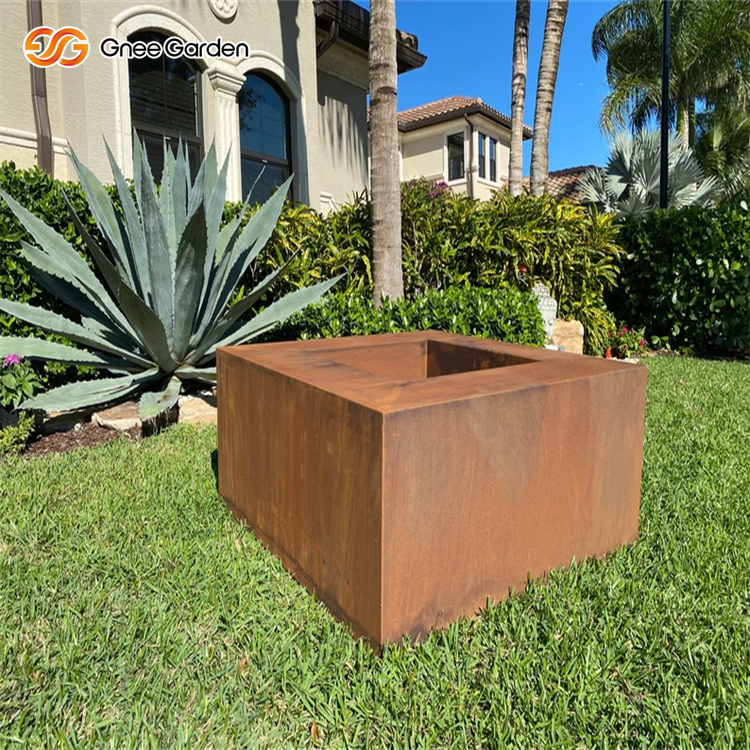 Wood Burning Corten Brazier Bonfire