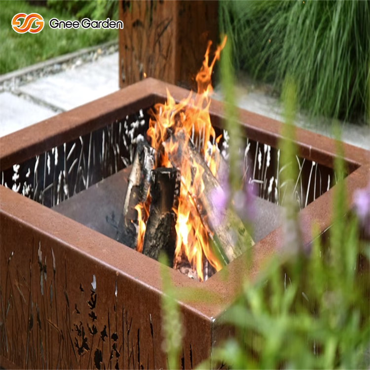 Hand Make Corten Steel Fire Pit