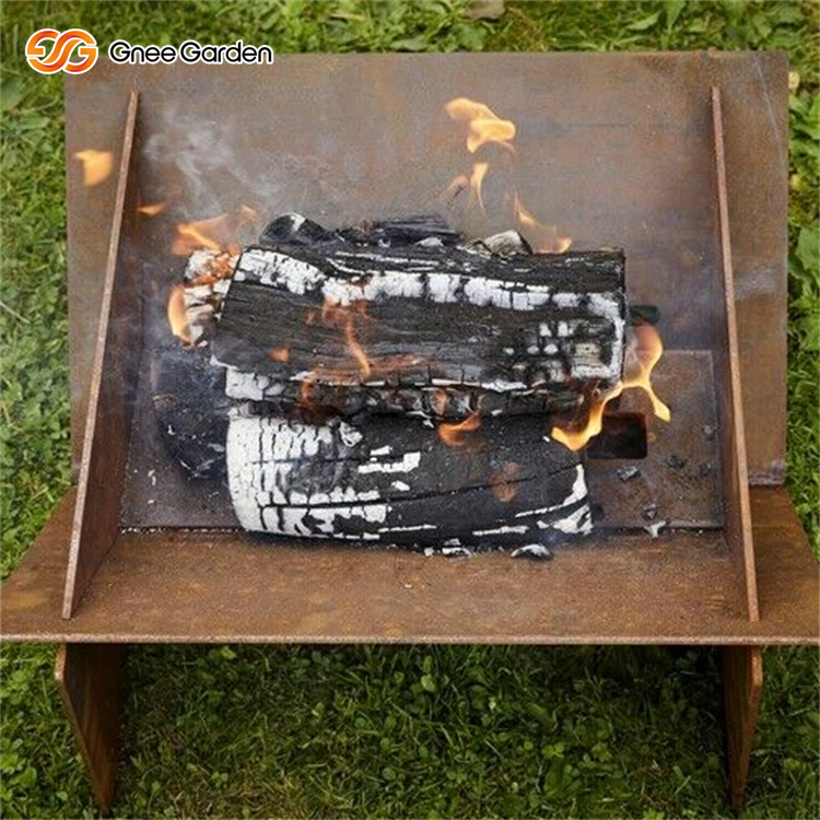 Corten Steel Brazier Fire Pit