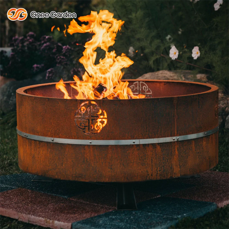Cast Iron Garden Fire Pit
