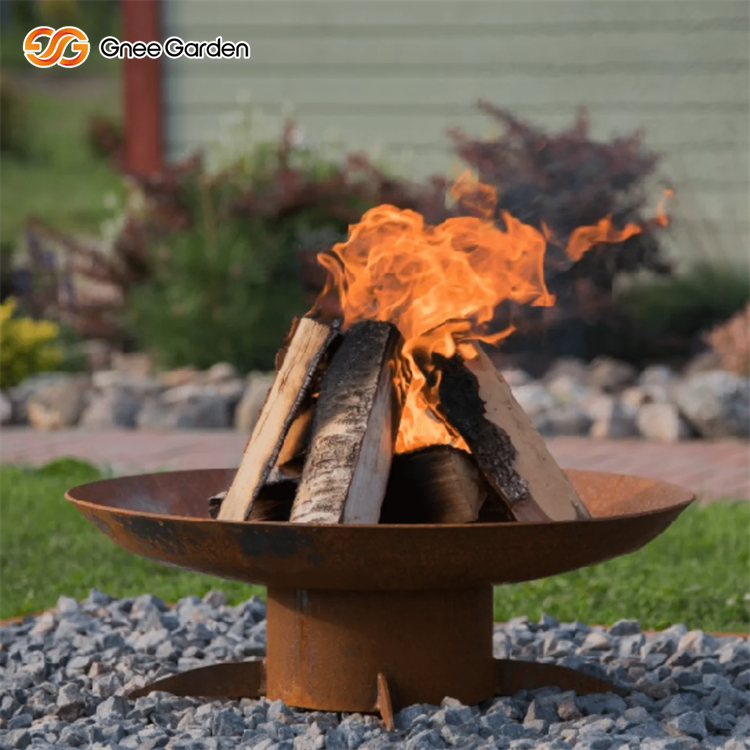 Outdoor Corten Steel Camping Firepit