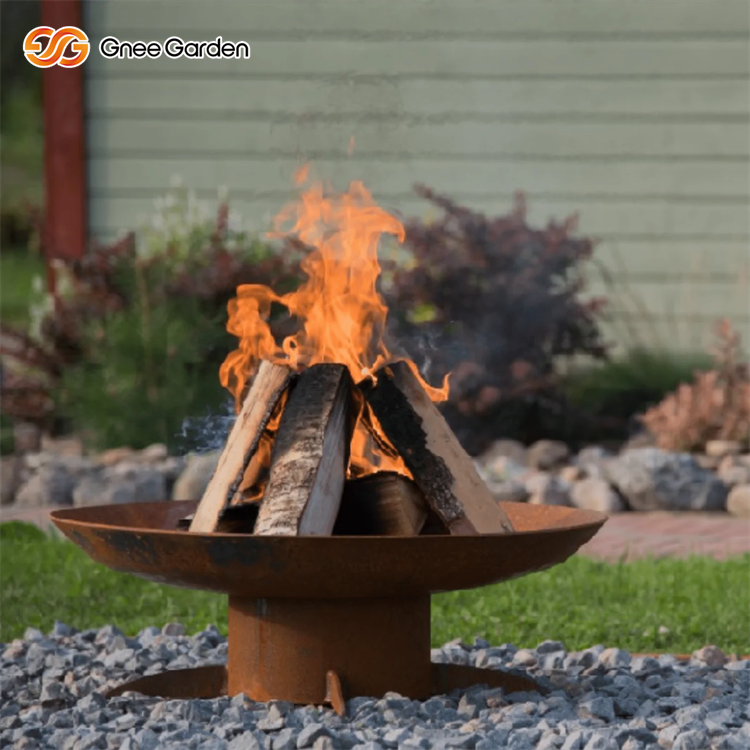 Metal Steel Wood Burning Fire Pit