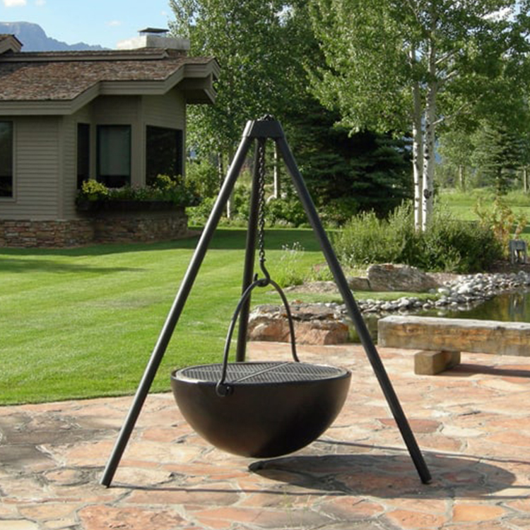 Outdoor Camping Corten Barbecue Grill