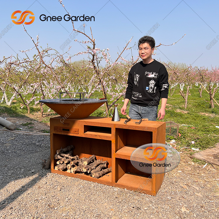 Metal Outdoor Camping Barbecue Grill