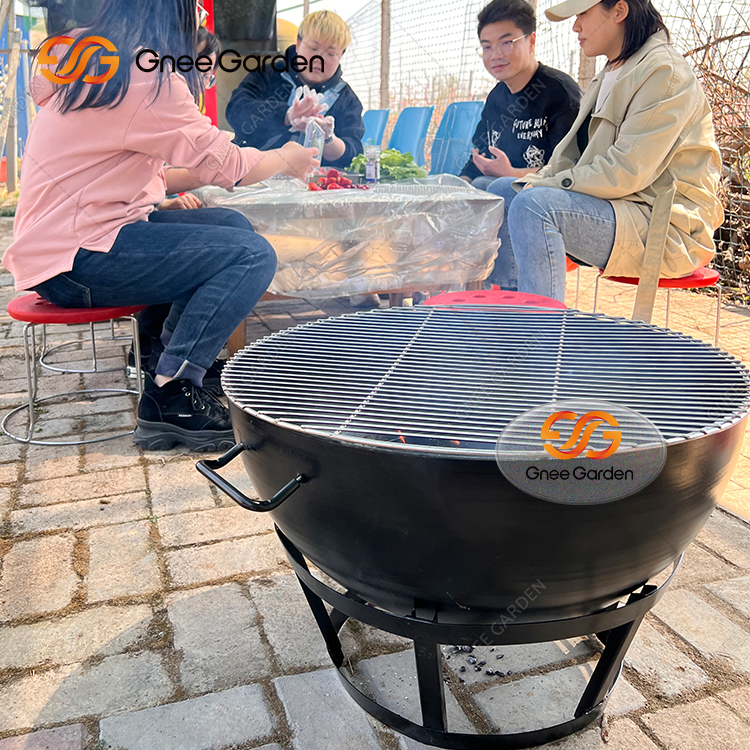 Unique Corten Steel BBQ Design