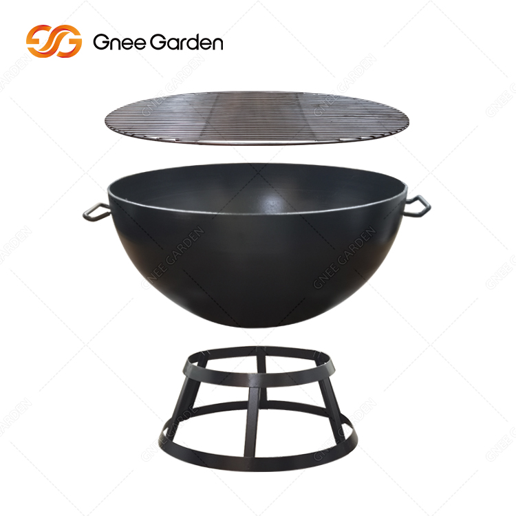 Corten Charcoal bbq Grill Portable BBQ