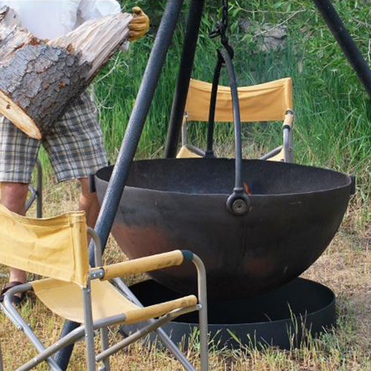 Corten Fire Charcoal Bbq Grill