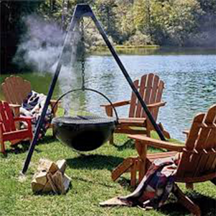 Garden Stove Wood Burning BBQ Charcoal