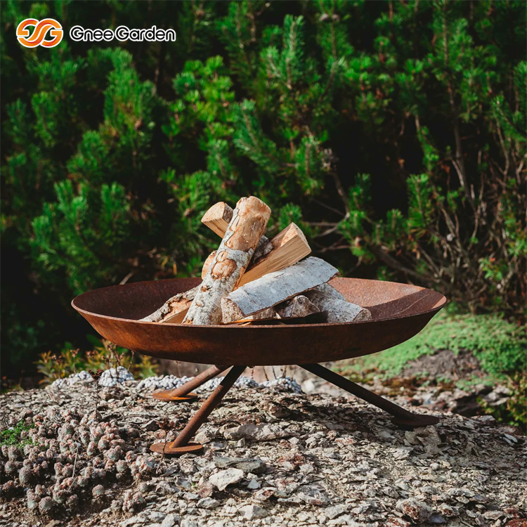 Outdoor Heater Corten Steel Fire Bowls