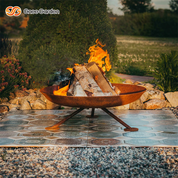 Outdoor Heater Corten Steel Fire Pit
