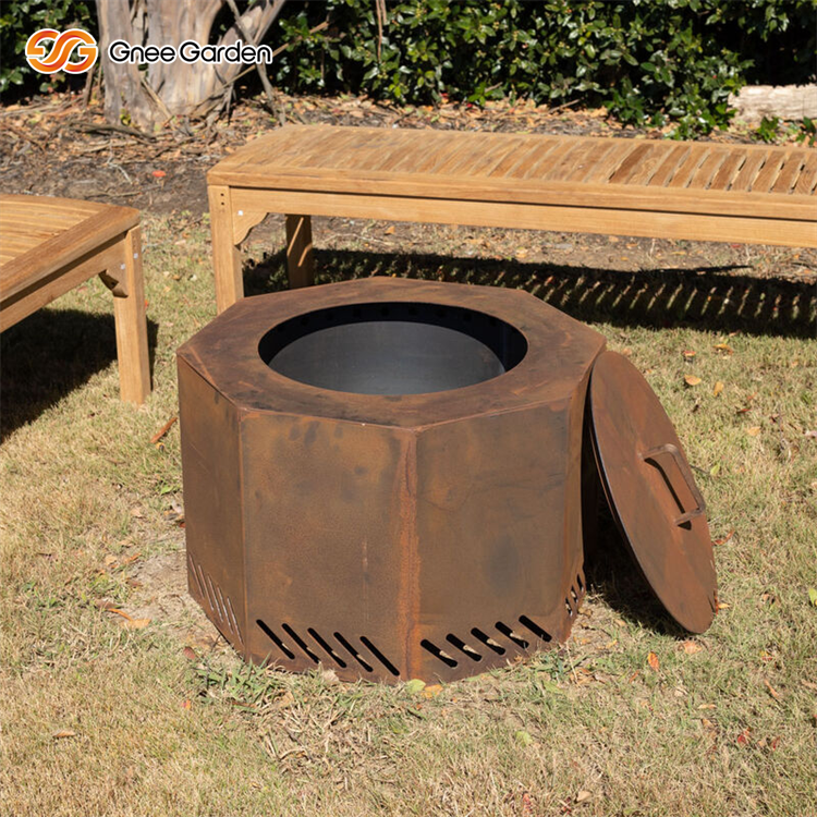 Weather-resistant Steel Metal Fire Pit