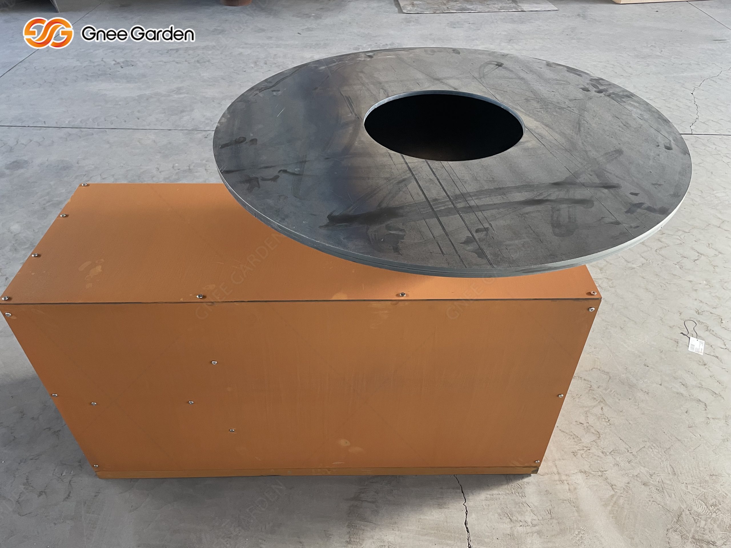 Corten Steel Bbq Grills Outdoor