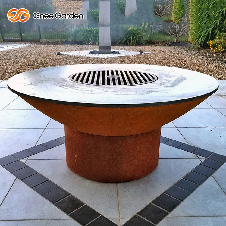 Unique Garden Metal Barbecue Grill Bbq