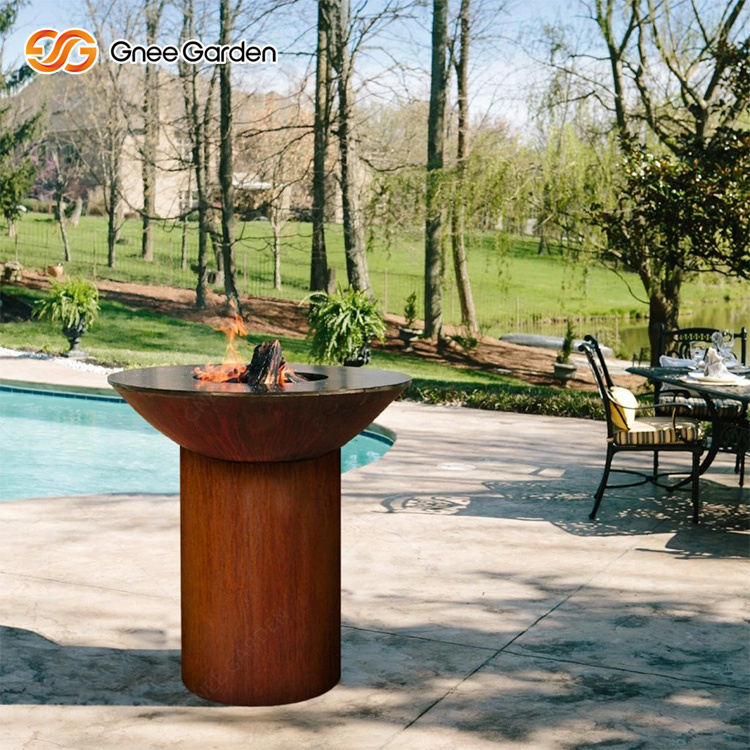 Heat Resistant Corten Grill Bbq