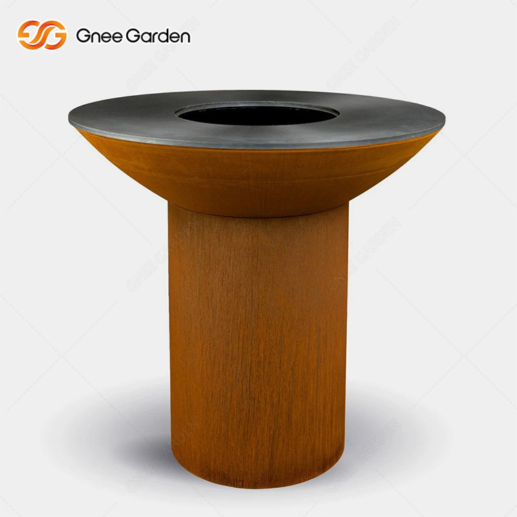 Outdoor Fire Pit Charcoal BBQ