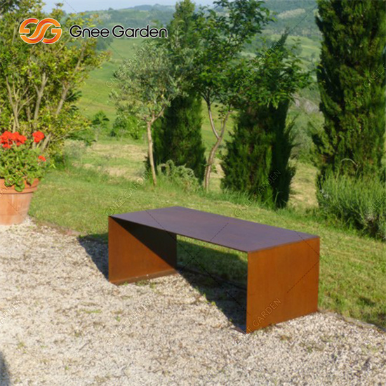 Garden Table Chair Metal Steel