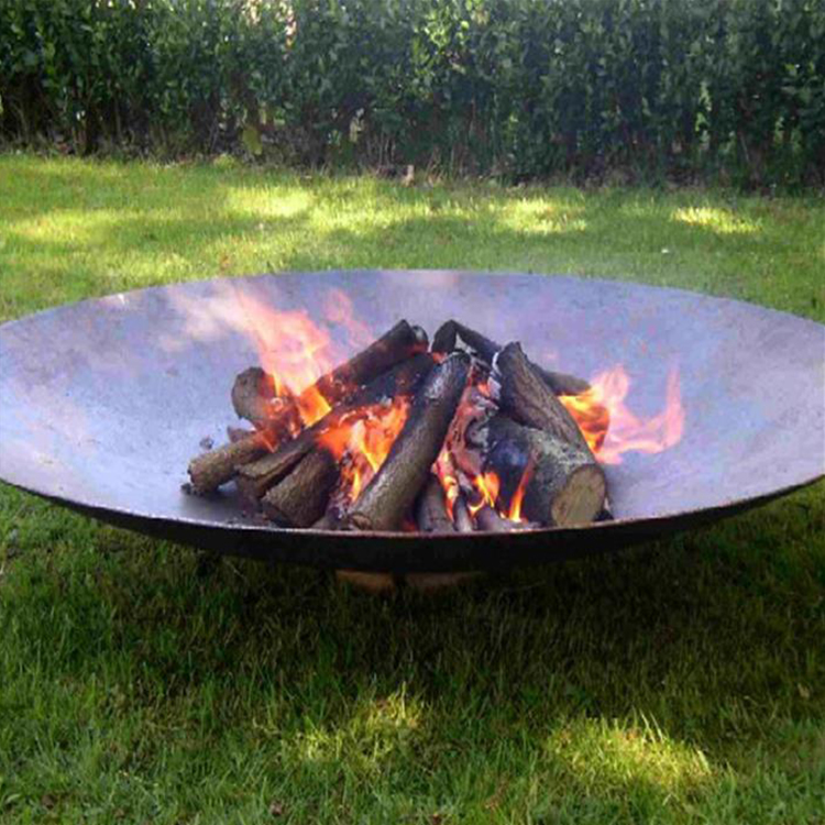 Durable Corten Steel Brazier Design