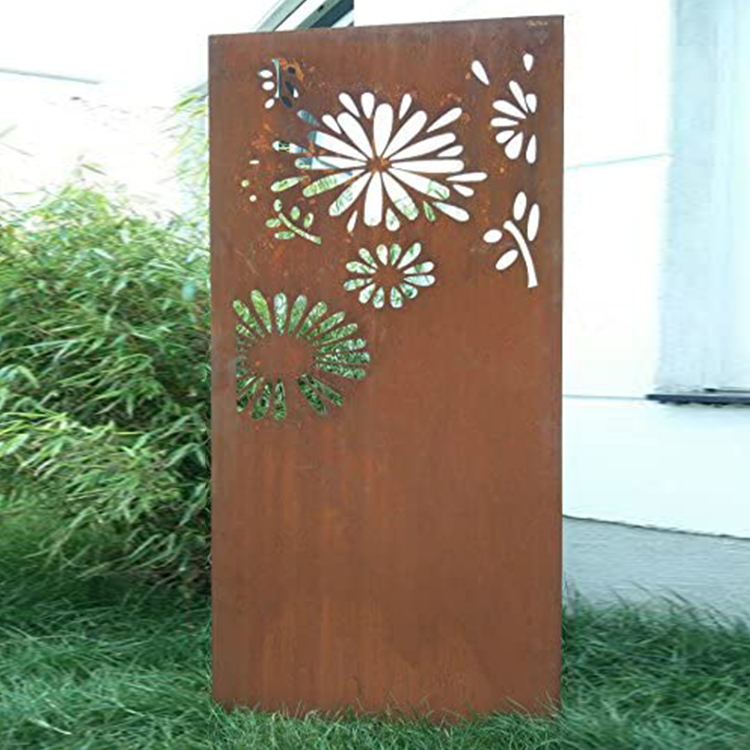 Modern Steel Privacy Fence