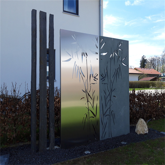 Outdoor Privacy Wall Corten Screen
