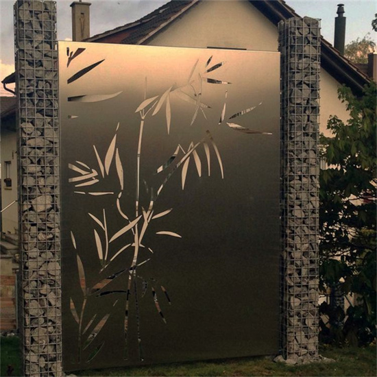 Corten Steel Personalized Privacy Screen