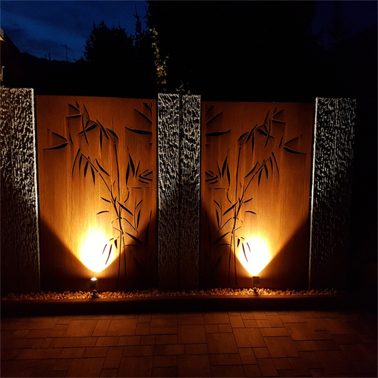 Designer Corten Divider Screen