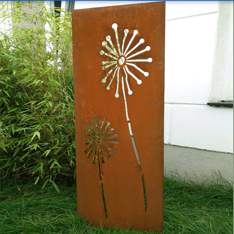 Corten Steel Personalized Privacy Screen