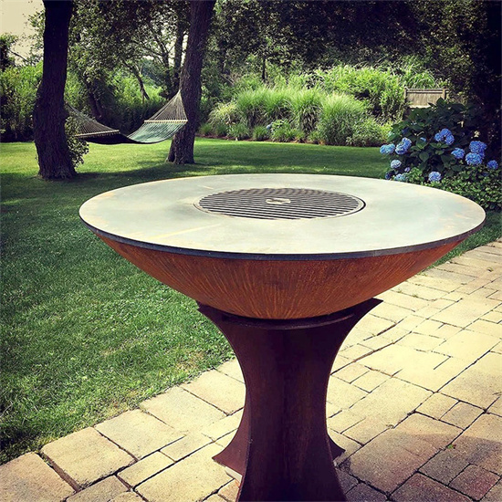 Outdoor Camping Corten Bbq