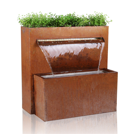 Water Feature Garden Corten Steel
