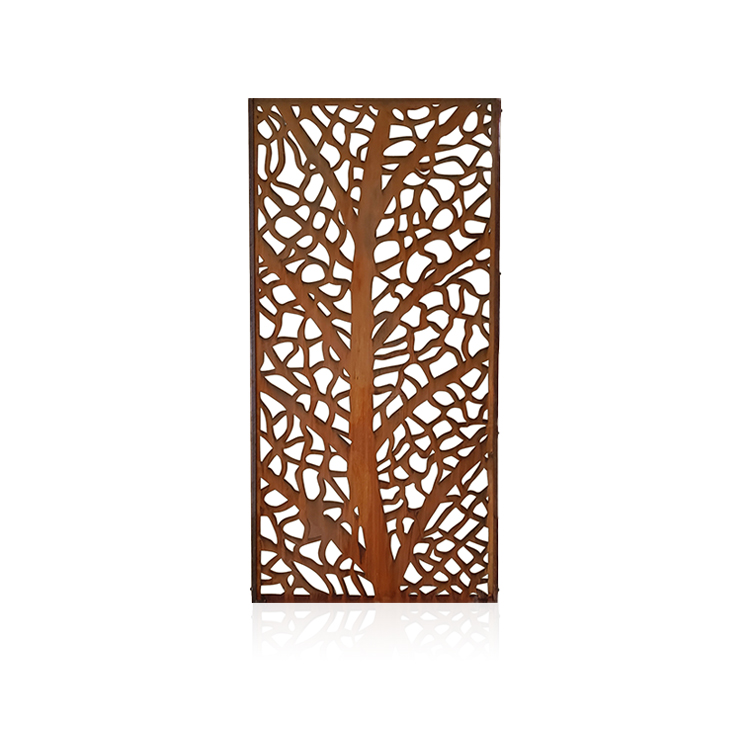 Customized Garden Corten Decorative Screen