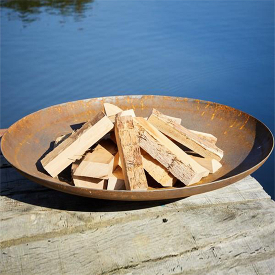 Corten Steel Metal Fire Pit Brazier