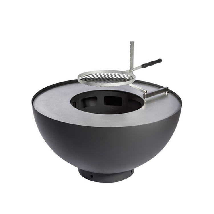 Garden Rust Corten Steel Heavy Duty BBQ