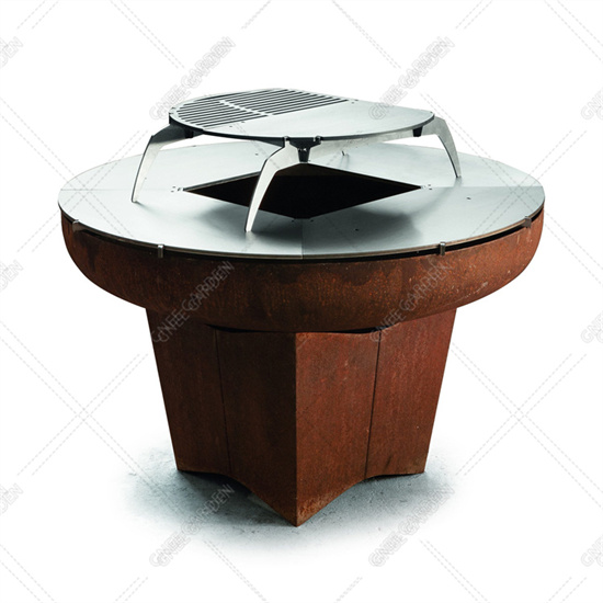 Corten BBQ Outdoor Living